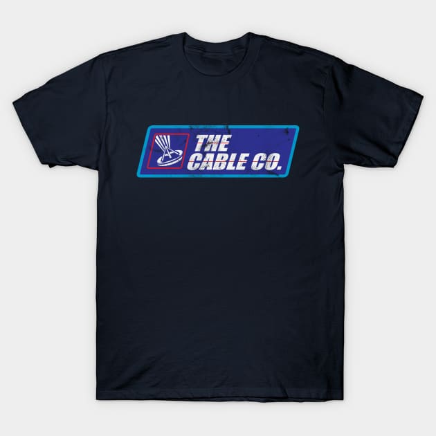 The Cable Co. Cable Guy Logo T-Shirt by tvshirts